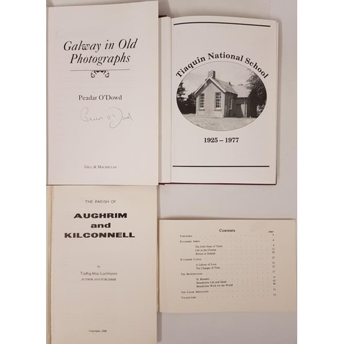 586 - P. 0’Dowd. Galway in Old Photographs. 1st. Signed by author; Kylemore Abbey. C. 1965;  T.... 