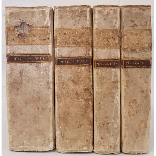 588 - Del Cane di Diogene. Venice 1689. 4 volumes. Early and scarce Italian work in contemporary binding... 