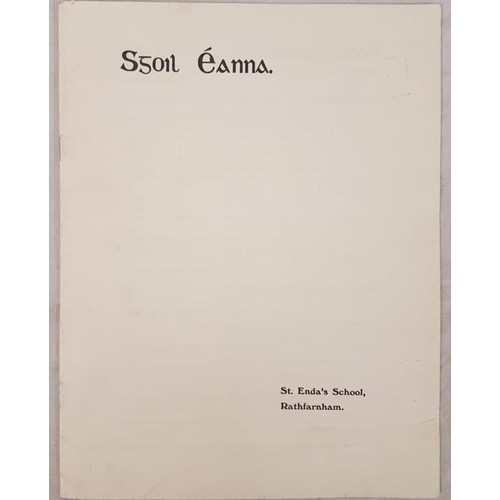 604 - Scoil Éanna: Scoil Éanna - St. Enda'S School, Rathfarnham. A detailed Prospectus, in Irish and with ... 