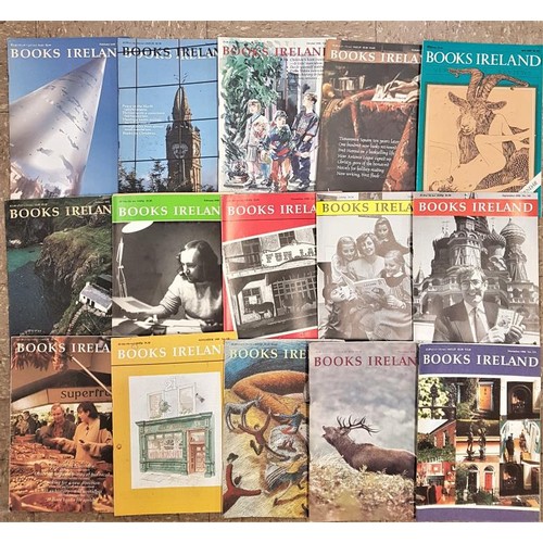 643 - Books Ireland. Approximately 310 issues of the premier Irish magazine on Irish publishing and associ... 