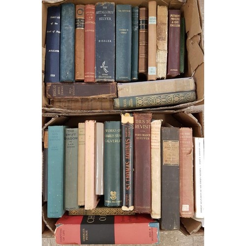 644 - Two boxes Antiquarian, Legal, Misc, History, lit (c30 vols