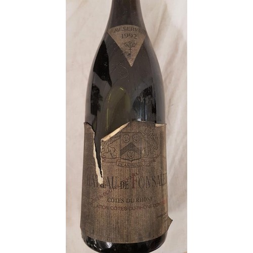49 - Six Bottles of Chateau De Fonsalette, Cotes De Rhone Reserve 1992 and Five Bottles of Badia a Cotibu... 