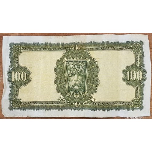 61 - Ireland A Series (Lady Lavery) £100 Bank Note, 10.4.75