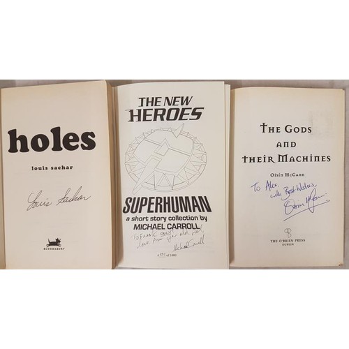 10 - Signed by Louis Sacher Holes paperback Bloomsbury London 2000. Signed limited edition of 1000 this c... 