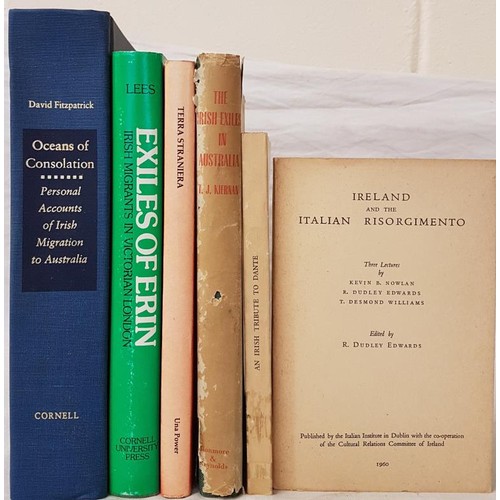 51 - Ireland and the Italian Risorgimento, three lectures, 1960. An Irish Tribute to Dante, 1965. Terran ... 