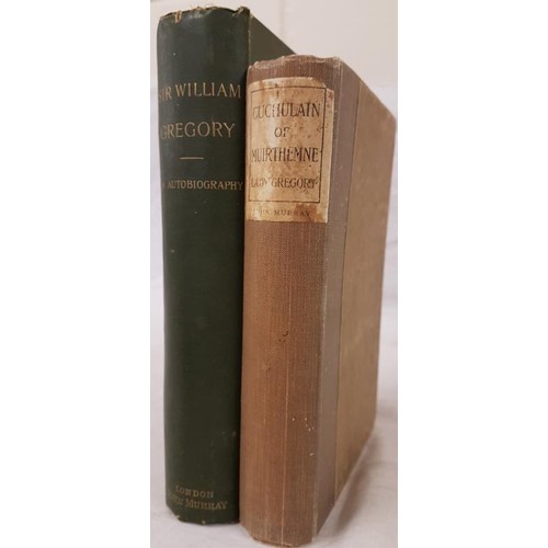 65 - Lady Gregory (Editor) Sir William Gregory  An Autobiography. 1894. 1st edit;  and Lady Gre... 
