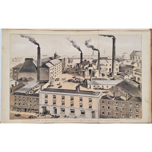 81 - Three original lithographs of Dublin whiskey distilleries: John Jameson and Son; George Roe and Co; ... 