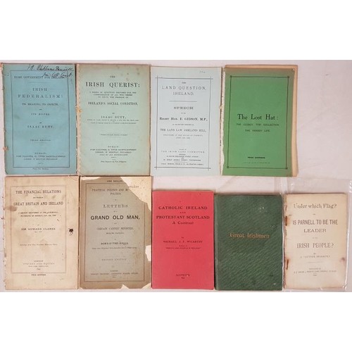 121 - 19th and early 20th Century Ireland. Irish Federalism by Isaac Butt, 1871; and volume of pamphlets a... 