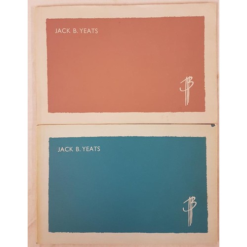138 - Two early catalogues of works of Jack B. Yeats at Waddington Galleries March/April 1963 and February... 