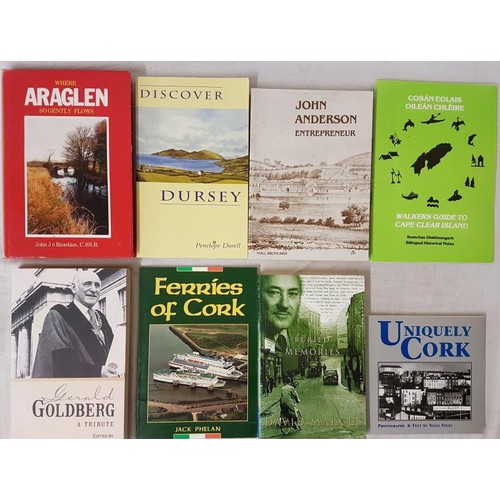 141 - Cork Related: Where Araglen so Gently Flows, 1989, dj vg. John Anderson. Buried Memories. Gerald Gol... 
