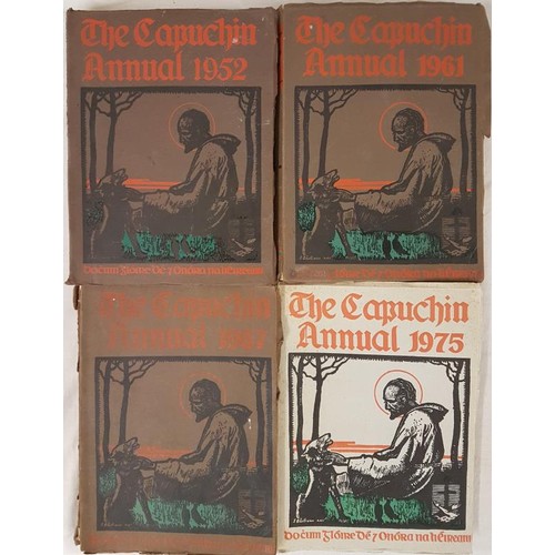 143 - Lot of Capuchin Annuals - four issues for the years 1952, 1961, 1967 and 1975. All solid clean copie... 