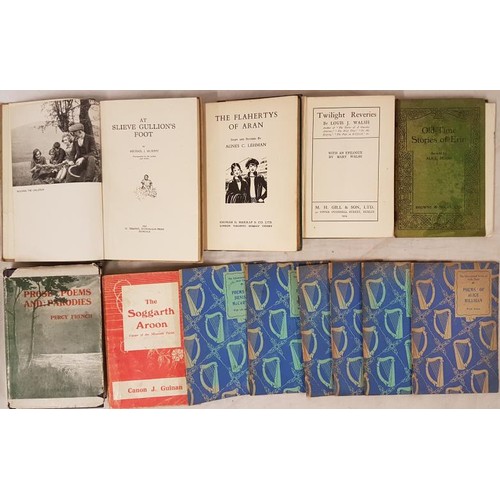 627 - Irish Literature: French, Percy Prose, Poems and Parodies, in dust jacket; Lehman, Alice The Flahert... 