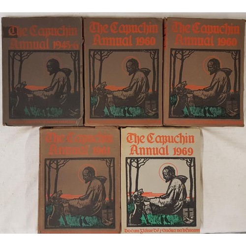 640 - Capuchin Annuals: 1945-6, 1960 (2 copies), 1961, 1969. 5 vols.
