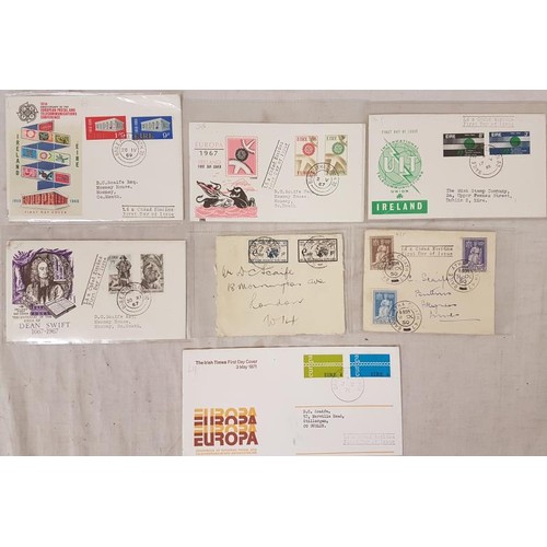 687 - Poblacht na hEireann First Day Cover 11-09-1950 and six Irish First Day covers. (7)