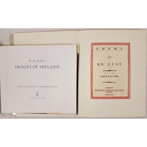 21 - W.B.Yeats Images of Ireland 1991. Quarto. Illus.;   and Poems by Mr. Gray with drawings by William B... 