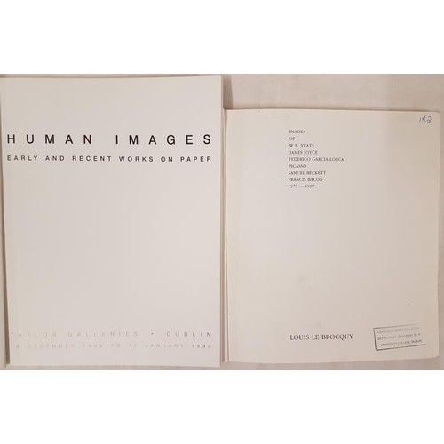 76 - Louis Le Brocquy. Human Images. Early & Recent Works on Paper at Taylor Gallery, Dublin Oct 1986... 