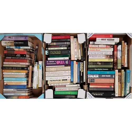 81 - Three Boxes of General Interest Books