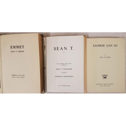 94 - Seán T. II by Seán T. Ó Ceallaigh and Pádraig Ó Fiannachta) 1st edit. Hardback in dustjacket. Emmet ... 