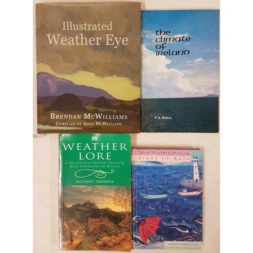 99 - Brendan McWilliams  Illustrated Weather Eye. Hardcover 2004. Pages 184 quarto. Illustrated colour ph... 