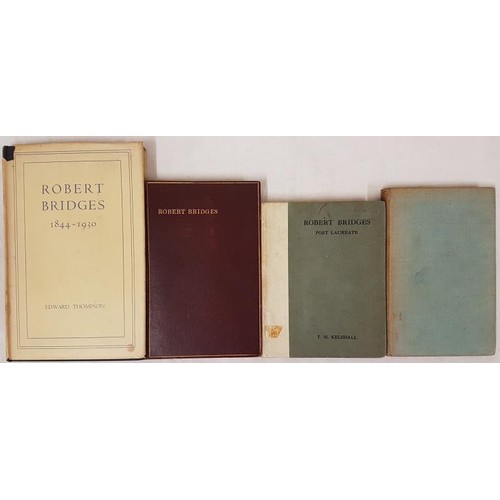 101 - Robert Bridges; Poetical Works of Excluding Dramas, 1912; Robert Bridges Poet Laureate; The Shorter ... 