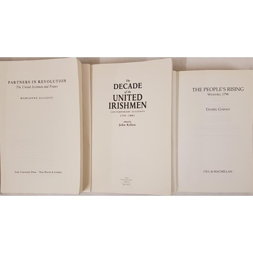 180 - Wexford 1798  Daniel Gahan  The People’s Rising 1995. Pages xv, 367, 8vo; and two histories of The U... 