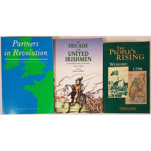 180 - Wexford 1798  Daniel Gahan  The People’s Rising 1995. Pages xv, 367, 8vo; and two histories of The U... 