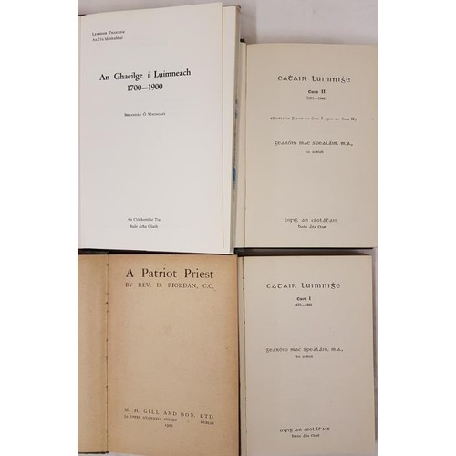 184 - Co Limerick, Abbeyfeale, Rev D. O Riordan, cc., A Patriot Priest, D. 1920; small 8vo, 64pps; Biograp... 