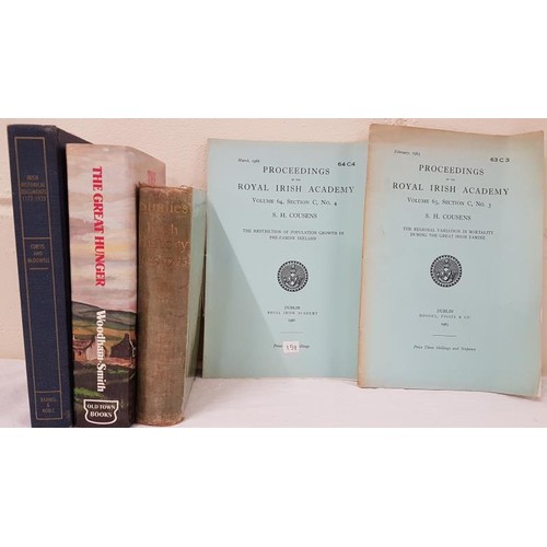 190 - Curtis and McDowell, Irish Hist Docs, 1172-1922, 1968. Studies in Irish History, 1649-1775, 1909. Th... 