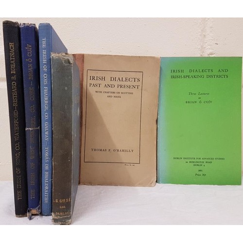 193 - Irish dialects. The Irish of Ring Co. Waterford by Breatnach. 1947; Irish of Cois Fhairrge, Galway b... 