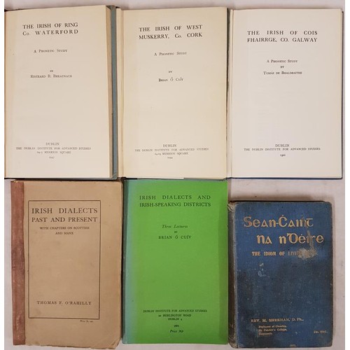 193 - Irish dialects. The Irish of Ring Co. Waterford by Breatnach. 1947; Irish of Cois Fhairrge, Galway b... 