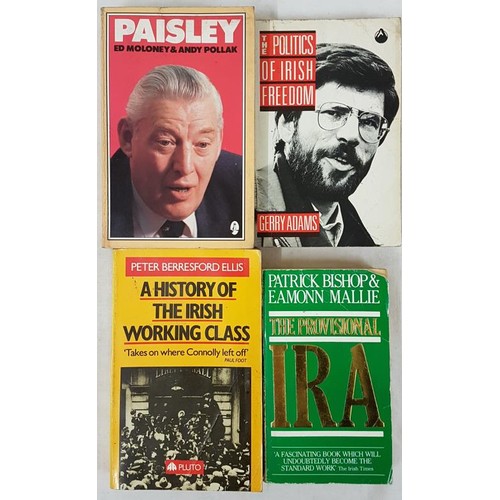 195 - History of the Irish Working Class by Peter Beresford Ellis) Softback. The Provisional IRA ... 