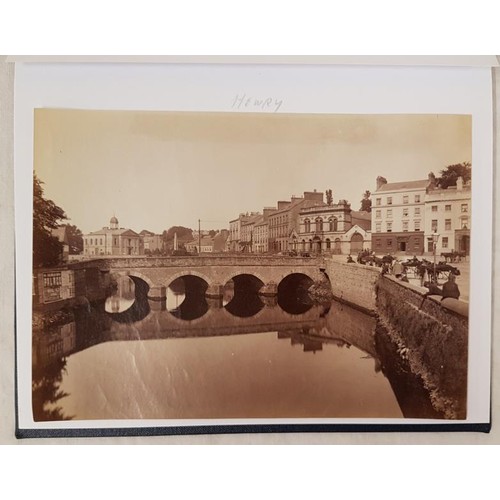 215 - Twelve large original photographs, (Lawrence, Dublin) C. 1890 of Newry, Newcastle, Warrenpoint, Drom... 