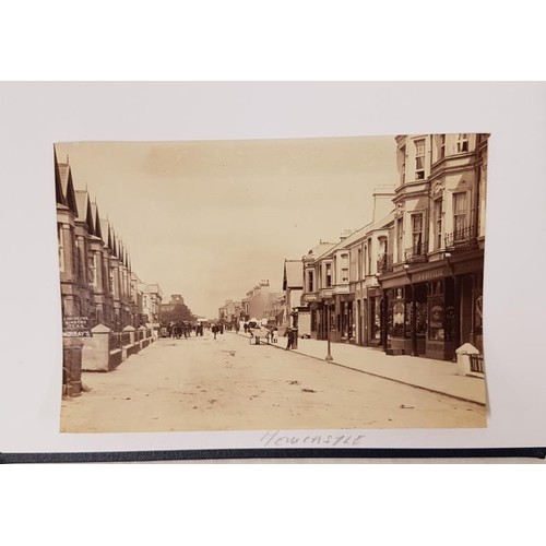 215 - Twelve large original photographs, (Lawrence, Dublin) C. 1890 of Newry, Newcastle, Warrenpoint, Drom... 