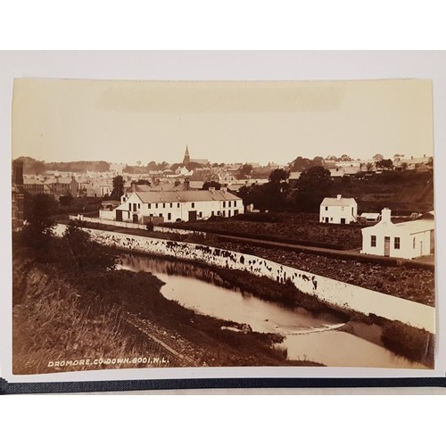 215 - Twelve large original photographs, (Lawrence, Dublin) C. 1890 of Newry, Newcastle, Warrenpoint, Drom... 