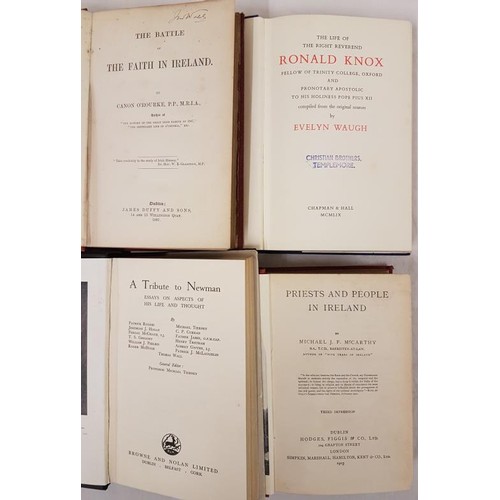 229 - O Rourke, The Battle of the Faith in Ireland, D. 1887. 599 pages, 8vo. Priests and People in Ireland... 