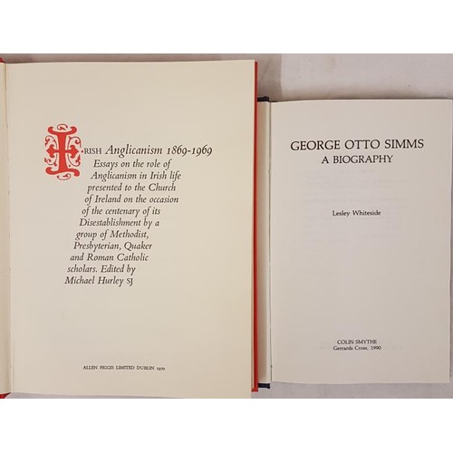 242 - Michael Hurley (Ed.)  Irish Anglicanism 1869-1969. Hardcover 1970. First edition. Pages 236, quarto.... 