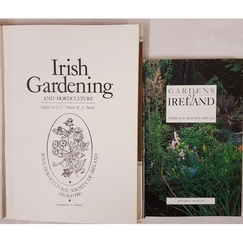 260 - Charles Nelson & Aidan Brady  Irish Gardening and Horticulture. Hardcover 1979. First edition. P... 