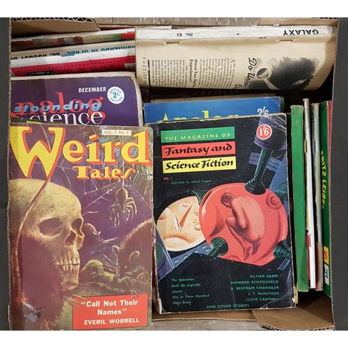 269 - Box of Science Fiction Books/Magazines etc.