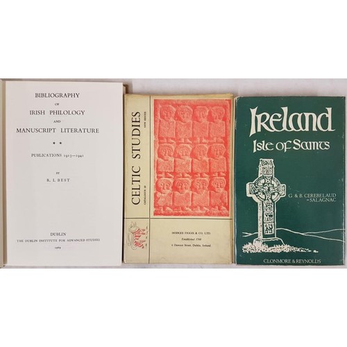 281 - Bibliography of Irish Philology 1913-1941; and Hodges Figgis Catalogue (No. 23 - 1968) on Celtic Stu... 