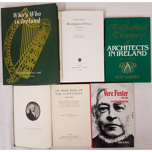 298 - Rolf Loeben Biographical Dictionary of Architects in Ireland; and An Irish Peer of the Continent (18... 