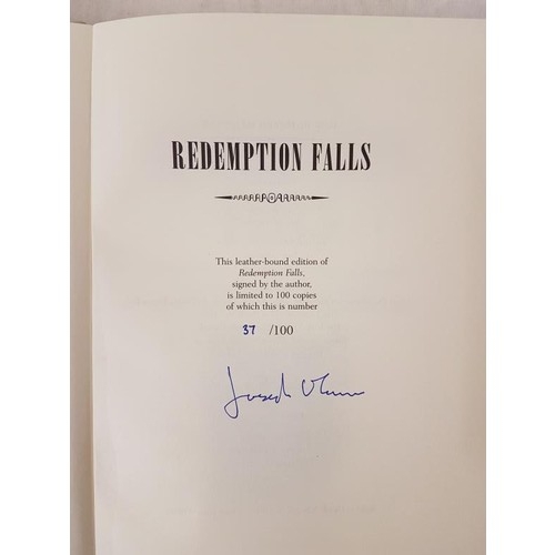 350 - Joseph O'Connor Redemption Falls, limited to 100 copies bound in full leather and signed, complete w... 