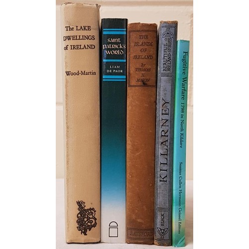 372 - The Islands of Ireland by Mason, The Lake Dwellings of Ireland by Wood-Martin, Killarney by Mary Gor... 