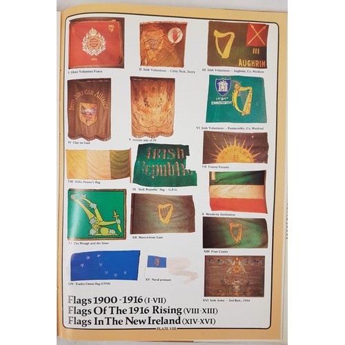 389 - Hayes-McCoy, A History of Irish Flags, folio, Academy Press, D. 1979. 240pps, dj protected; vg copy ... 