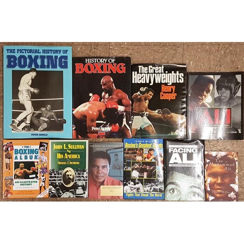 390 - Boxing titles:  History of Boxing, The Great Heavyweights, Boxing’s Greatest Upsets, Facing Ali, The... 