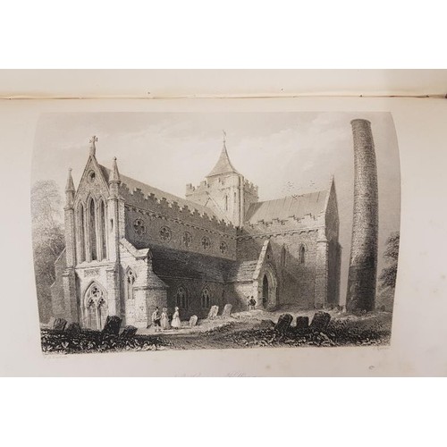 393 - Mr & Mrs S.C. Hall. Ireland – Its Scenery and Character. C. 1838. 3 volumes bound in 2. Thick qu... 