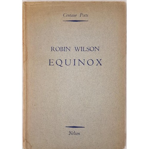 415 - Robin Wilson Equinox 1937. 1st. Signed copy from Laurence Wilson, the author’s brother