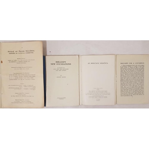 422 - An Craoibhin Aoibhinn [Dr. Douglas Hyde]. Officers of National Committee. fund-raising committee to ... 