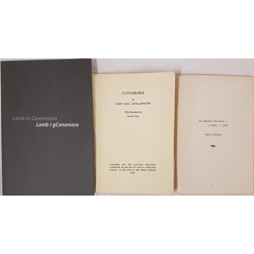 452 - P.J. Kenneally. Some Aspects of My Connemara. 1975. Inscribed by author to Galway politician, Bobby ... 