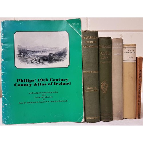 500 - Philip’s 19th Century County Atlas of Ireland Cluny Press 1984, The Glamour of Dublin by D L Kay ‘Ke... 