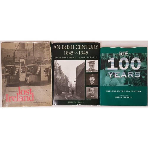 519 - Nuala Ni Dhomhnaill (ed)  RTE's 100 Years - Ireland in the 20th Century. Hardcover 2001. First editi... 